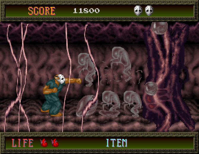 Splatterhouse: the pioneering horror arcade game at 30