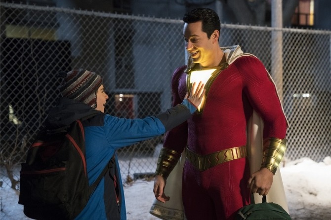 The secrets of the Shazam! movie costume