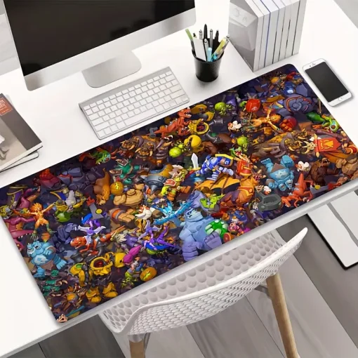 Comic Characters Gaming Desk Mat - Image 2